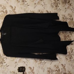 Forever 21 black sweater cardigan size M